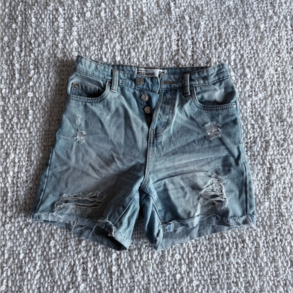 Urban Planet Blue Straight Leg Jeans